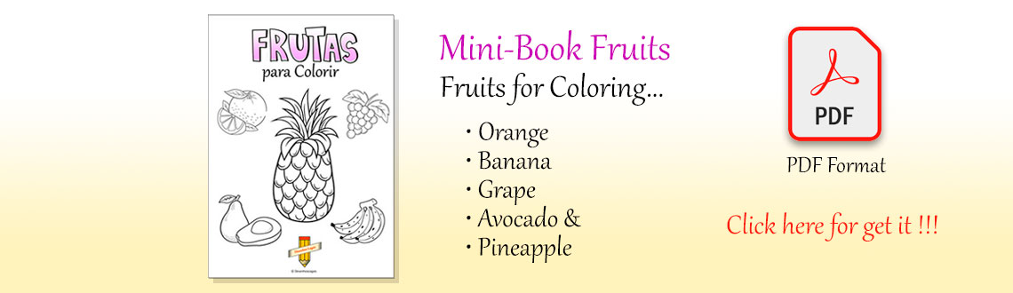 PDF • Fruits for Coloring