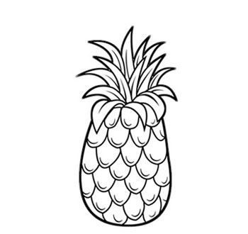Drawings of Fruits